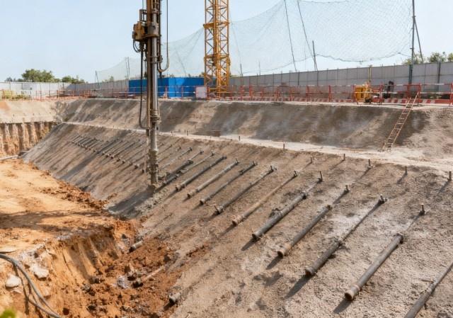 五峰注浆管应用于岩土工程与地基基础领域